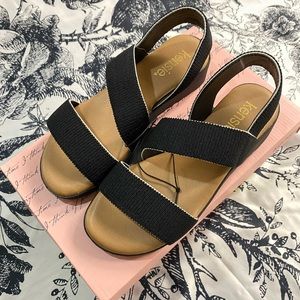 Kensie Women's Emme Stretch Strappy Sandals